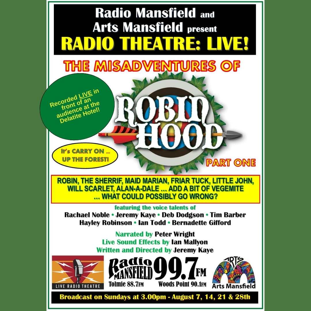 Robin Hood Part 1 Radio Play recorded live